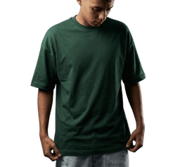 Camiseta Masculina Modelo Oversized Verde