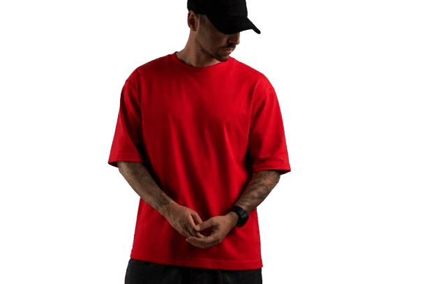 Camisa Oversized G-Line Vermelha Qualidade 100% - Foto 1