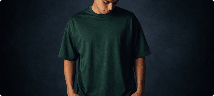 Amostra de Camisetas Oversized